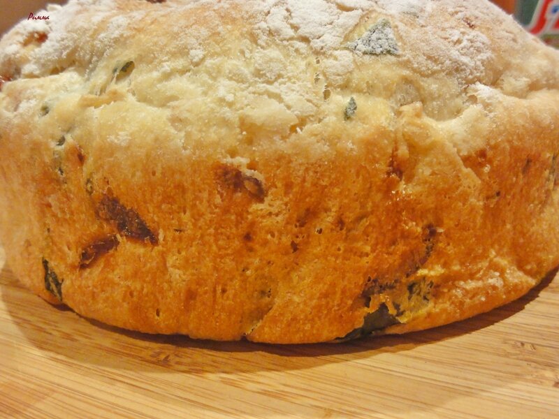Loaf of Bread on Wood — Brown