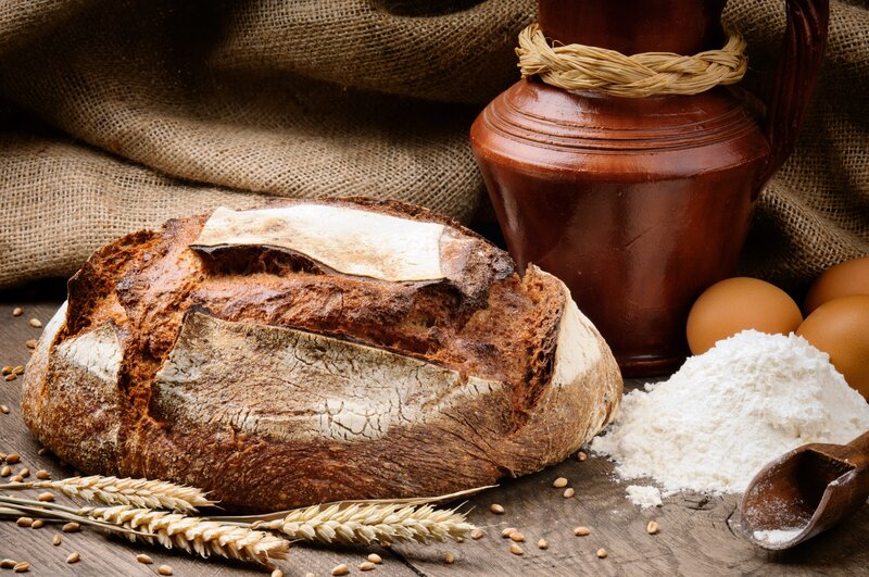 Loaf of Sourdough Bread