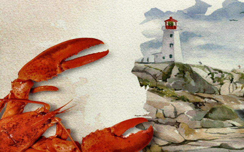 Lobster and Lighthouse