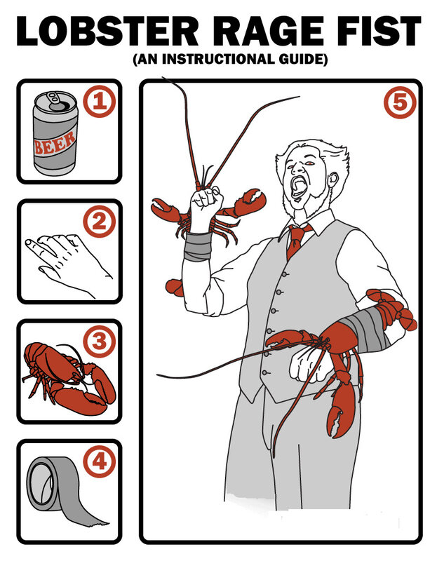 Lobster Rage Fist guide