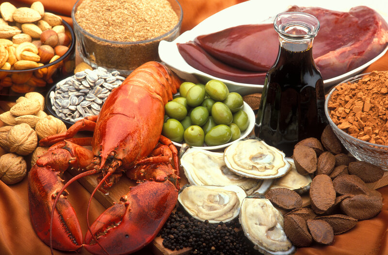 Lobster with Seafood and Nuts