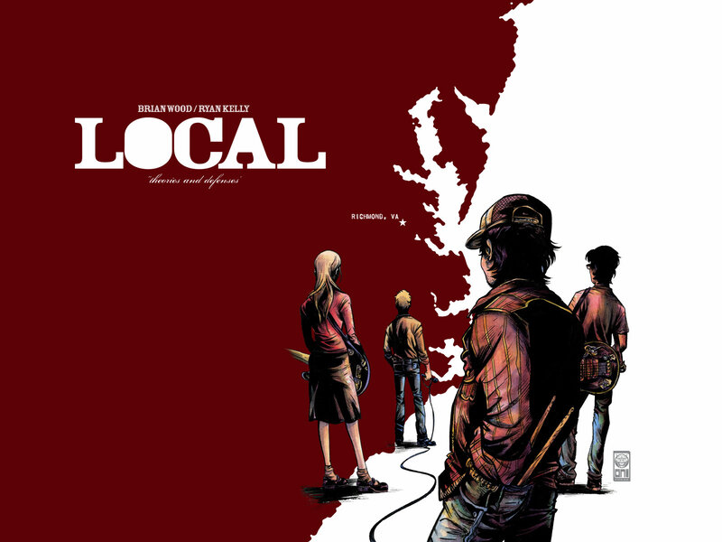 Local comic book cover
