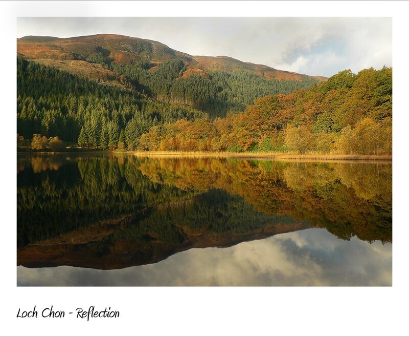 Loch Chon Reflection