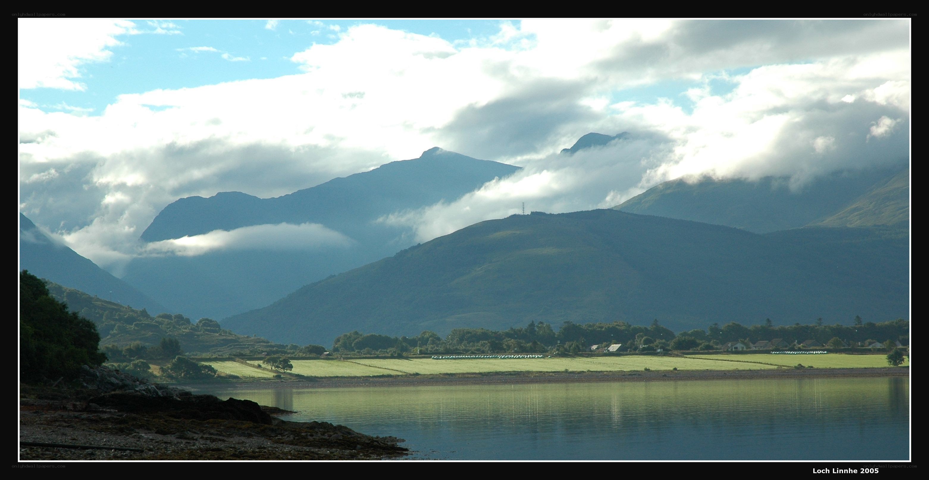 Loch Linnhe with mountains