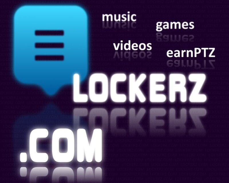Lockerz.com logo and branding