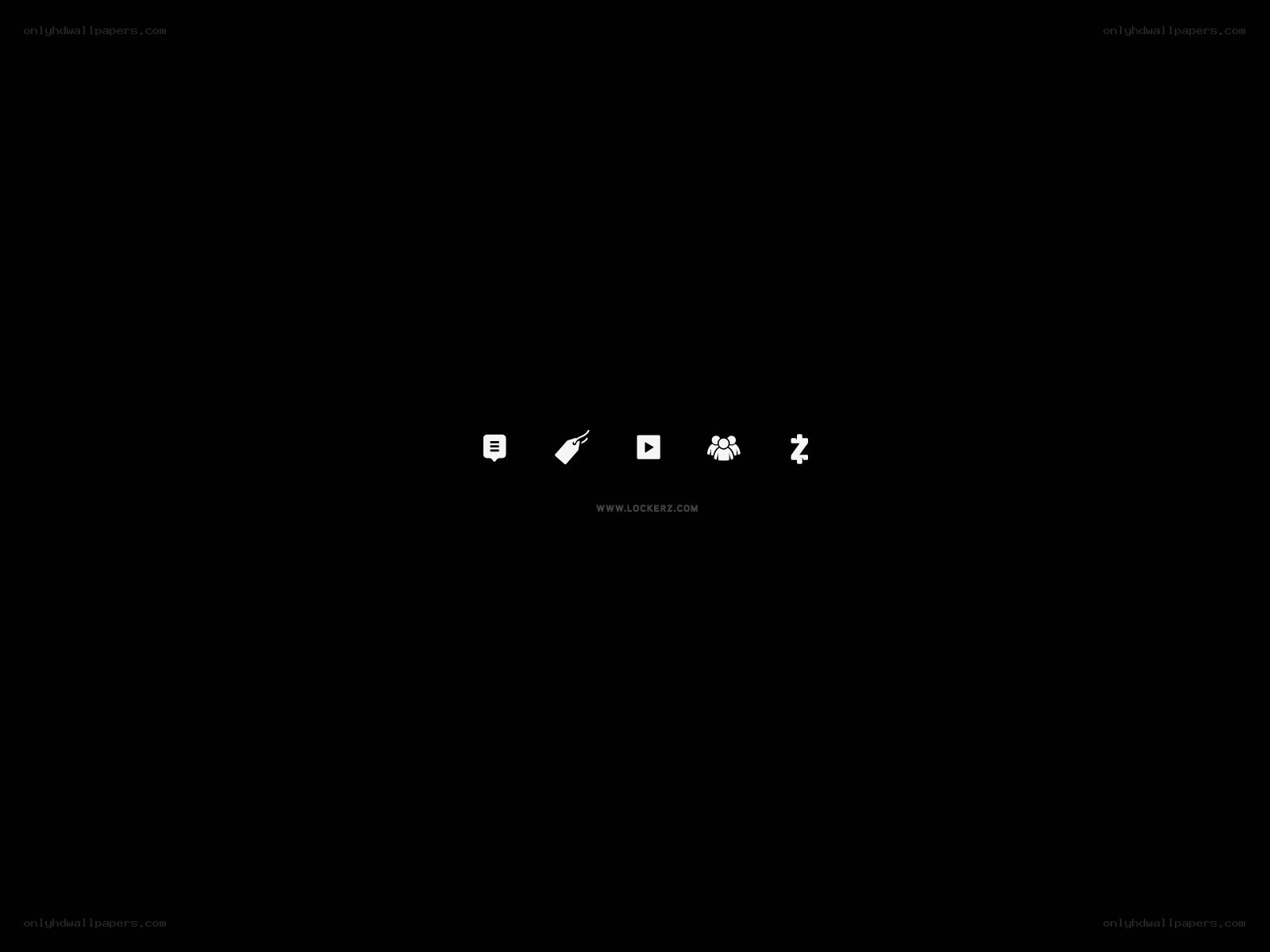 Lockerz logo and icons