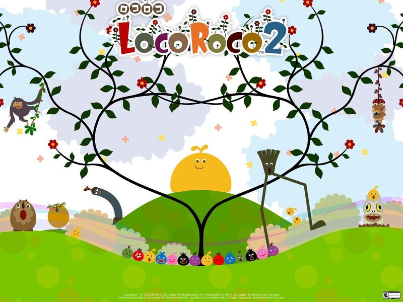 LocoRoco 2 game art
