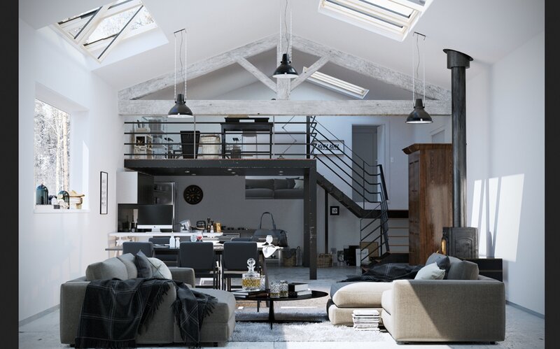 Loft Living Space
