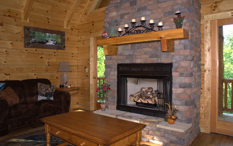 Log Cabin Living Room