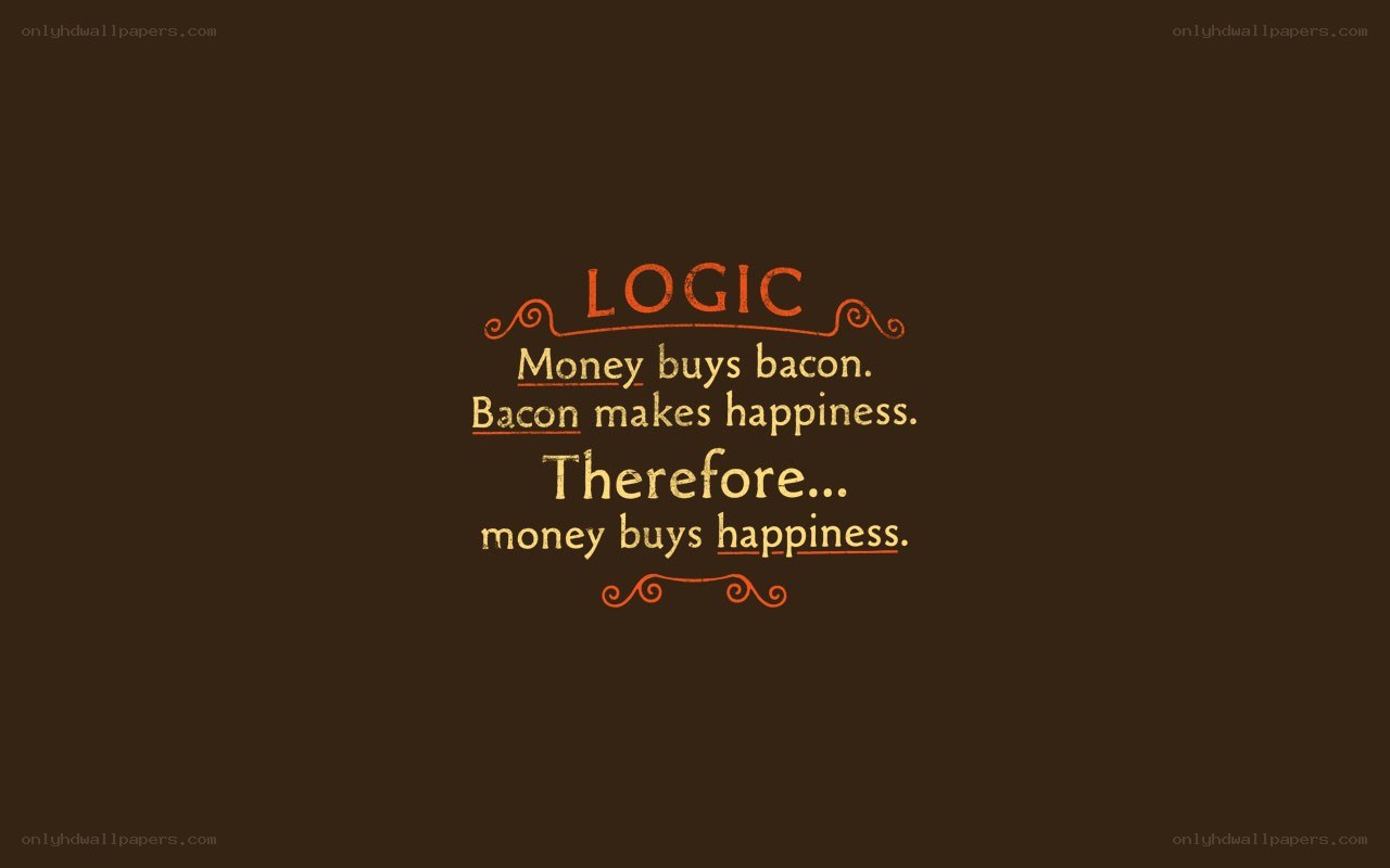 Logic of happiness