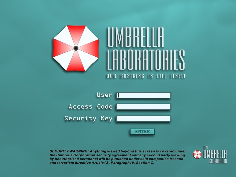 Login Screen Interface — Teal