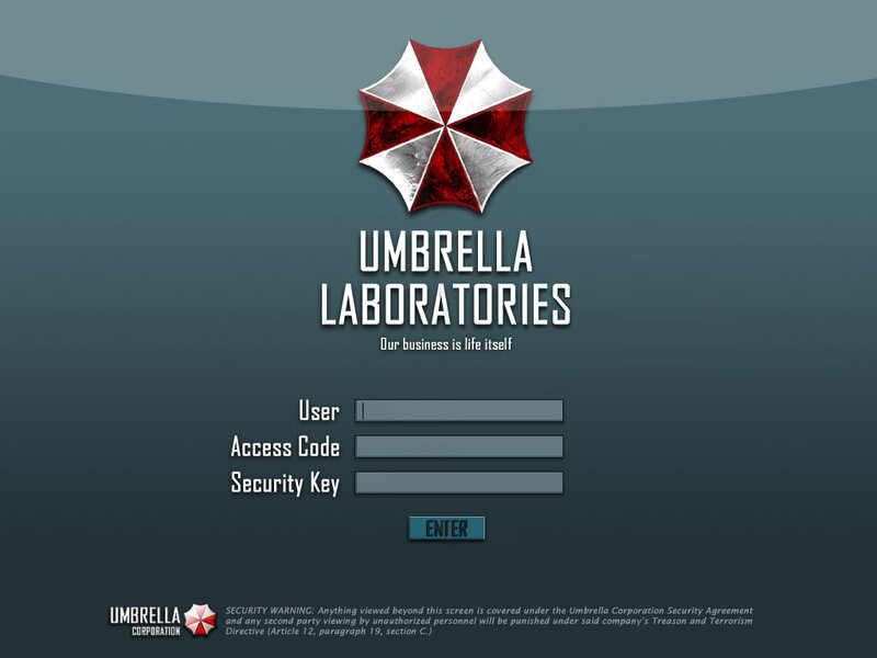 Login Screen Interface