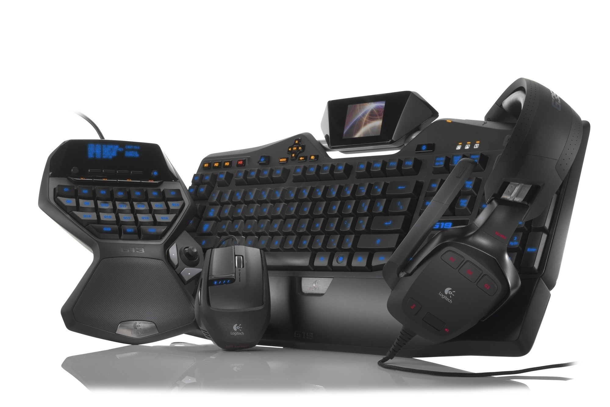 Logitech G13 gaming peripheral set