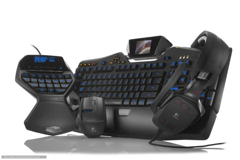 Logitech G19 gaming keyboard set