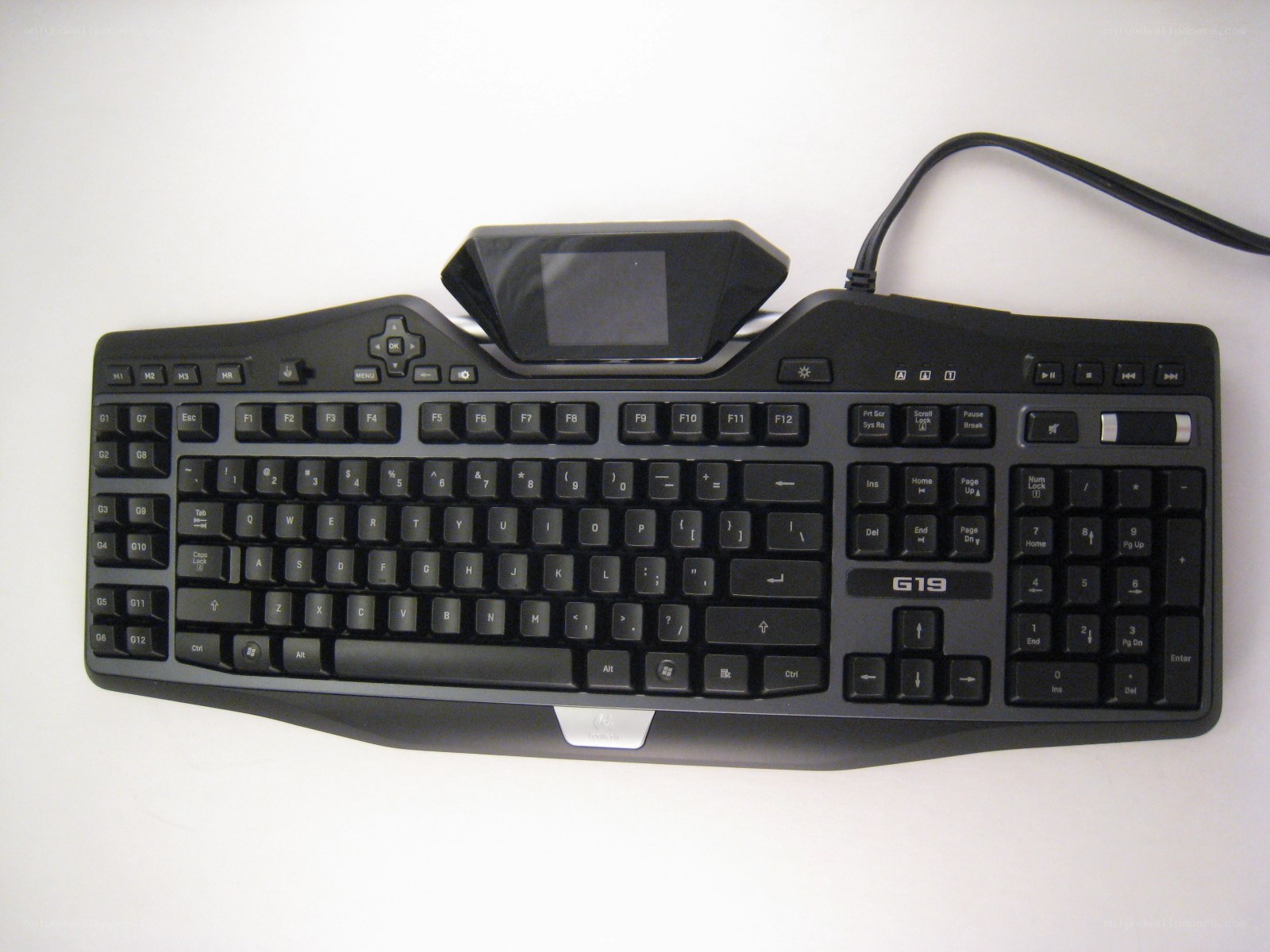 Logitech G19 keyboard with display
