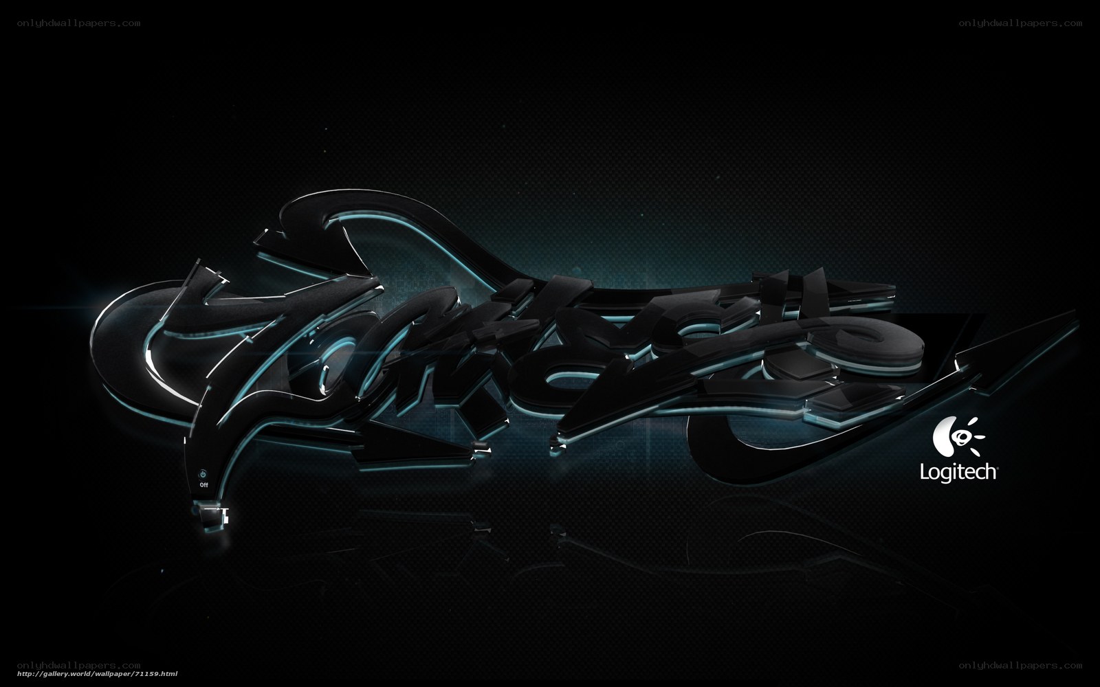 Logitech graffiti art