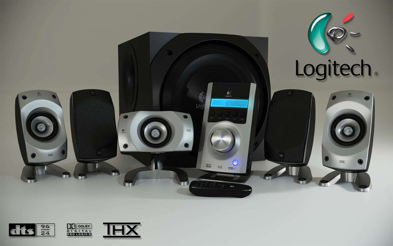 Logitech speaker system