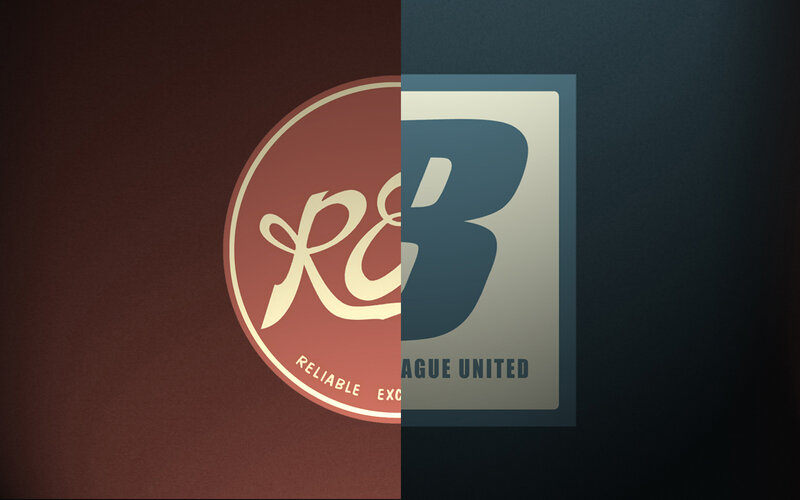 logo design split screen