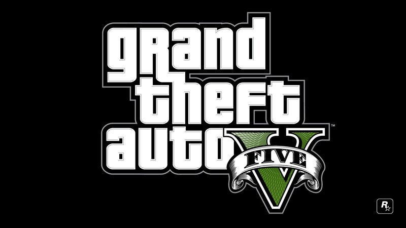 Logo of a Video Game — Black, Bold