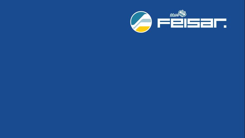 Logo on Blue Background — Minimalist, Vector Art