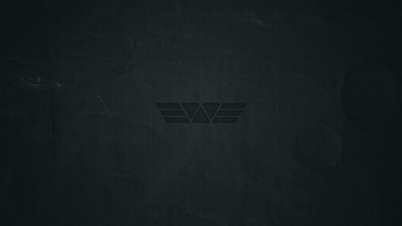 Logo on Dark Surface — Black, Minimalist