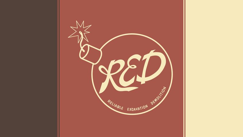 Logo with Bomb Icon