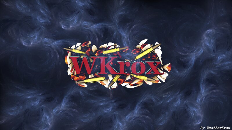 Logo with Bullets and Smoke