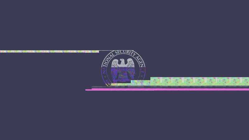 Logo with Glitch Effect