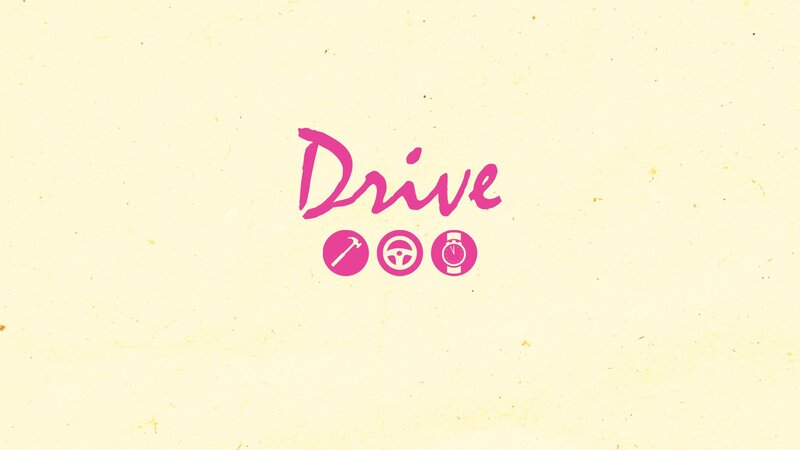 Logo with Icons — Pink