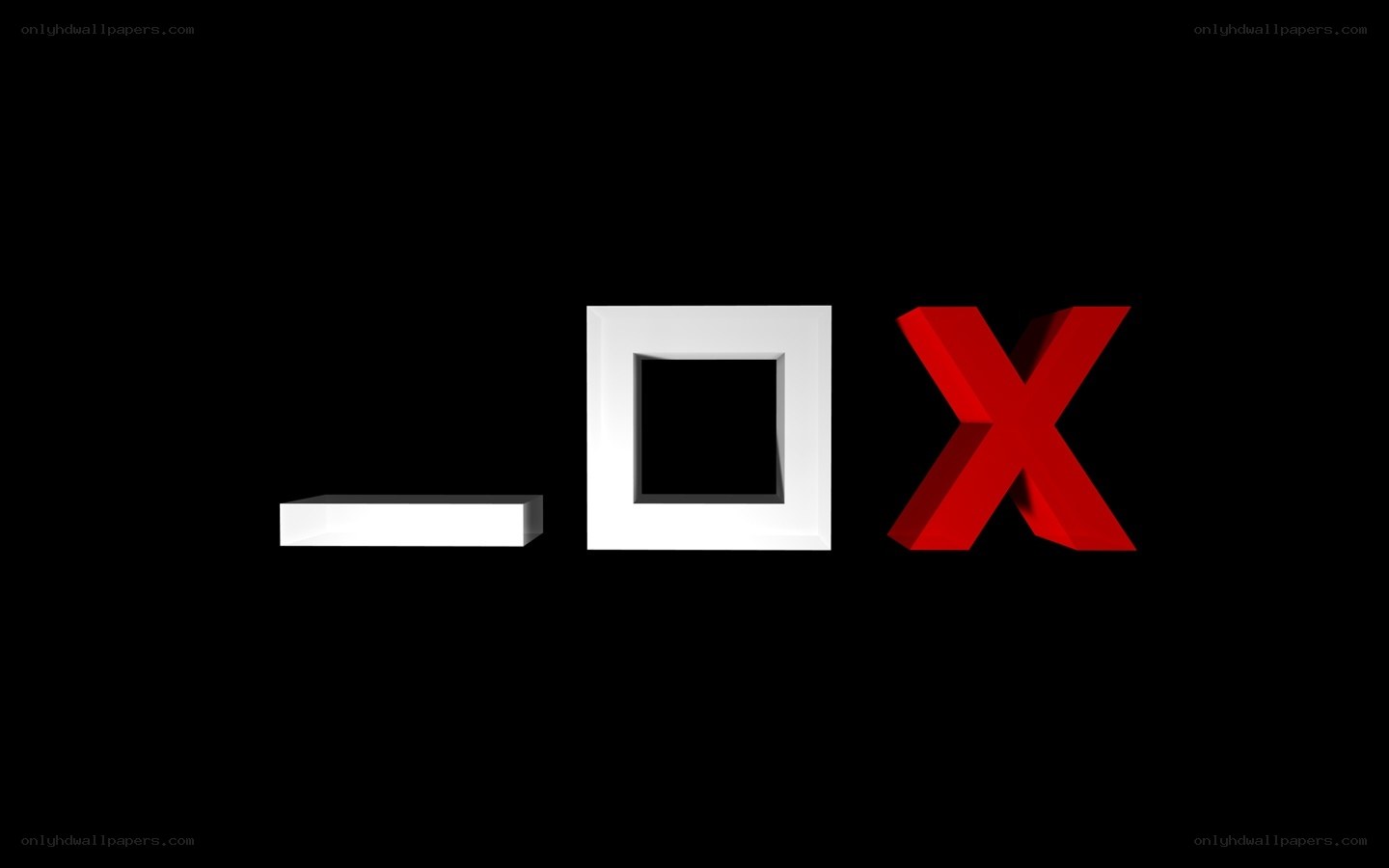 logo with red x
