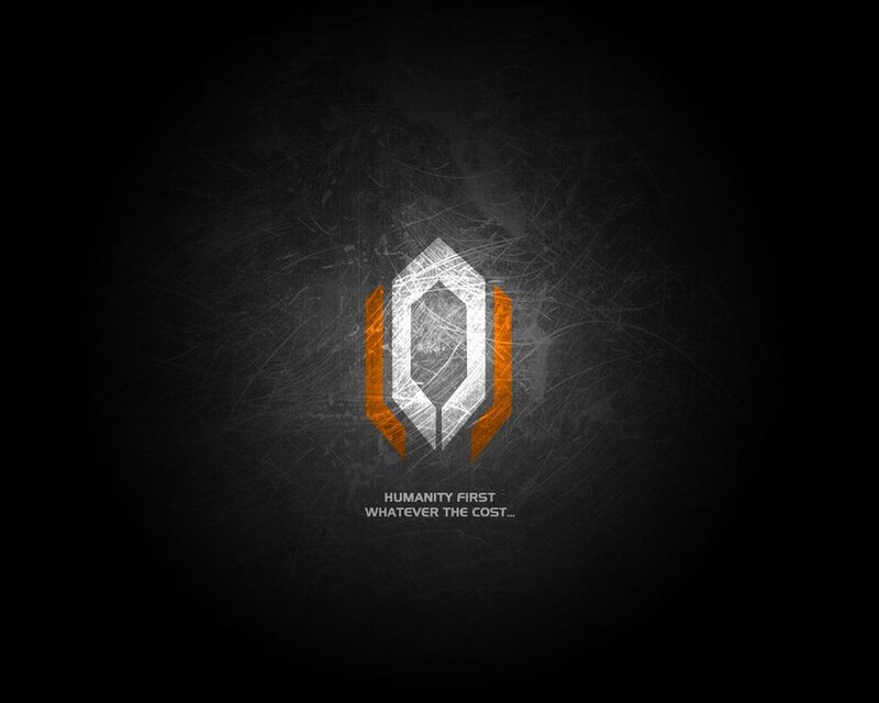 Logo with Text — Black, Dramatic