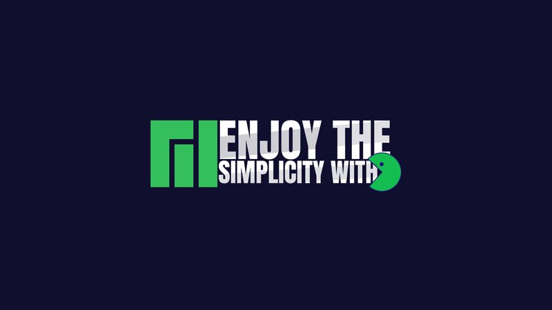 Logo with Text — Dark Blue