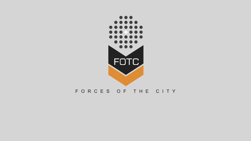 Logo with Text — Gray