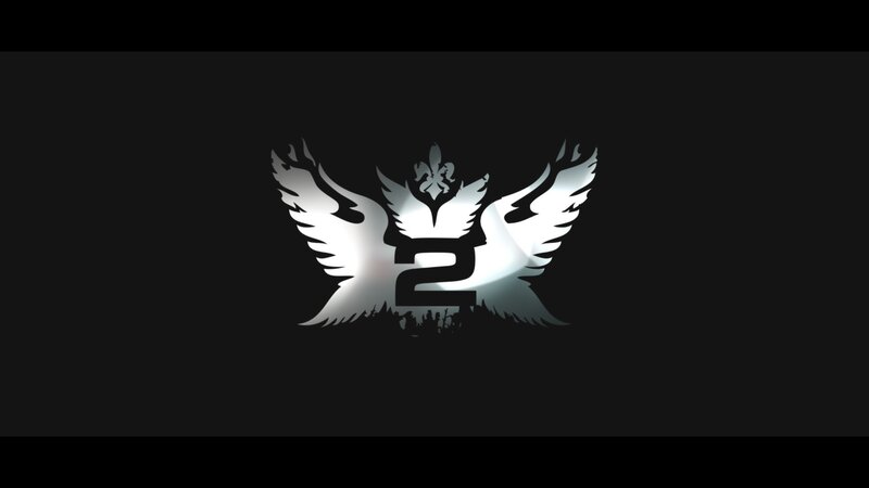 logo with wings and number two