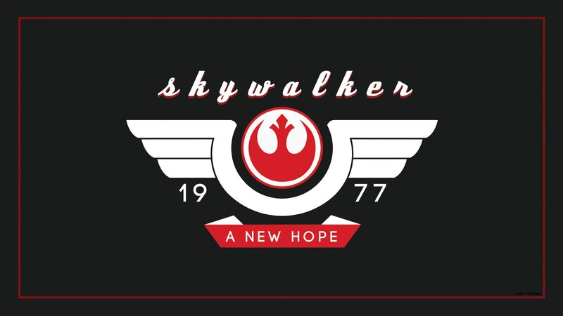 Logo with Wings and Text