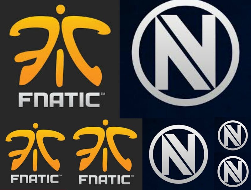 Logos of Two Esports Teams