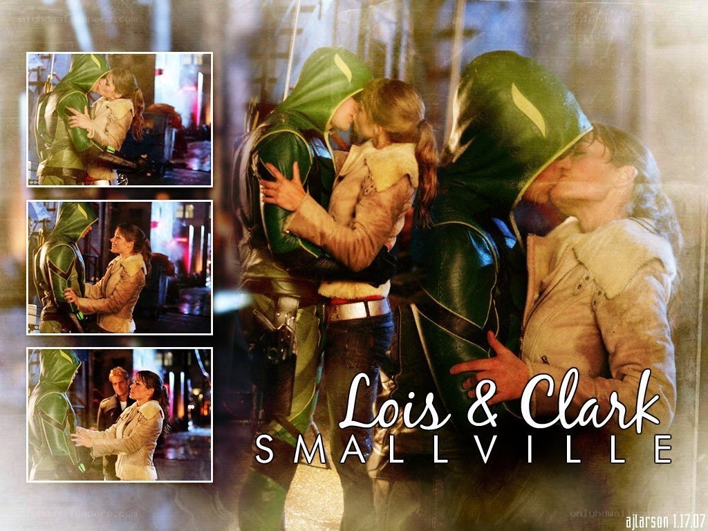 Lois and Clark in Smallville