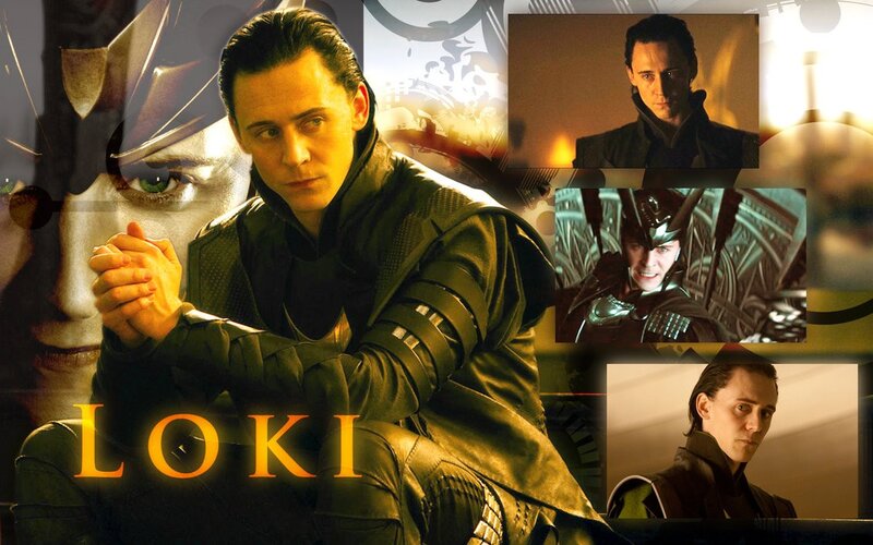 Loki character collage
