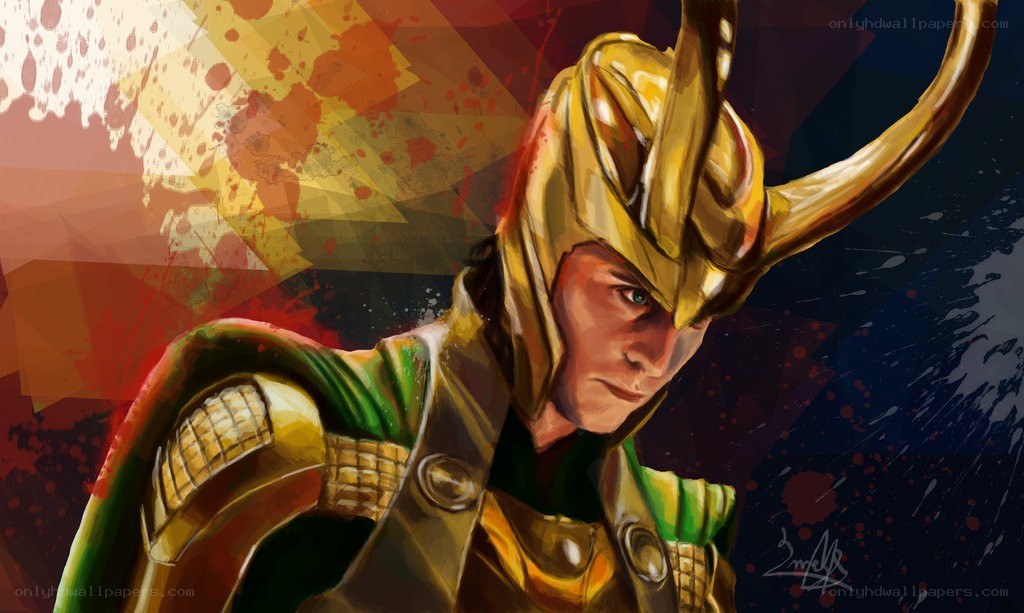 Loki character illustration