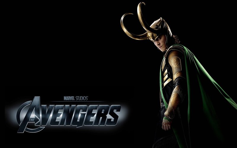 Loki Character in Armor — Black, Dramatic, Photograph