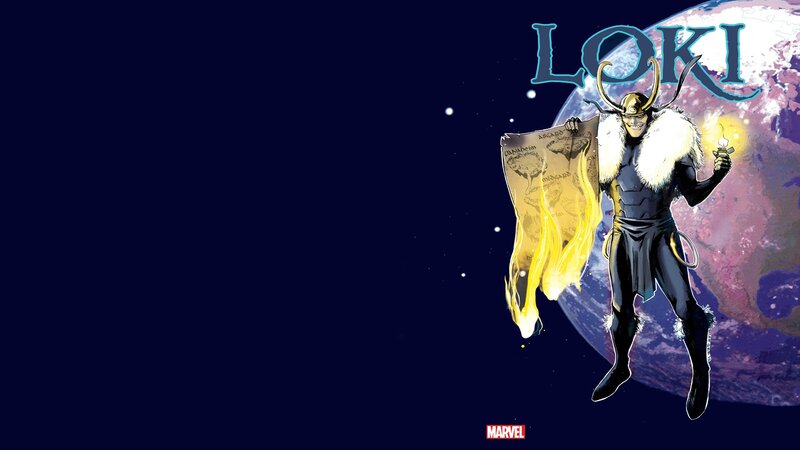 Loki Character in Space
