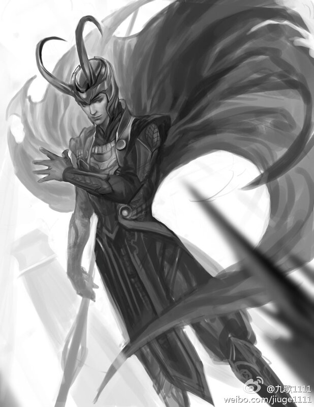 Loki character sketch