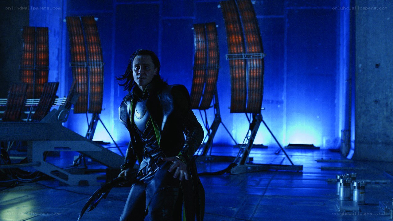 Loki in a high-tech chamber