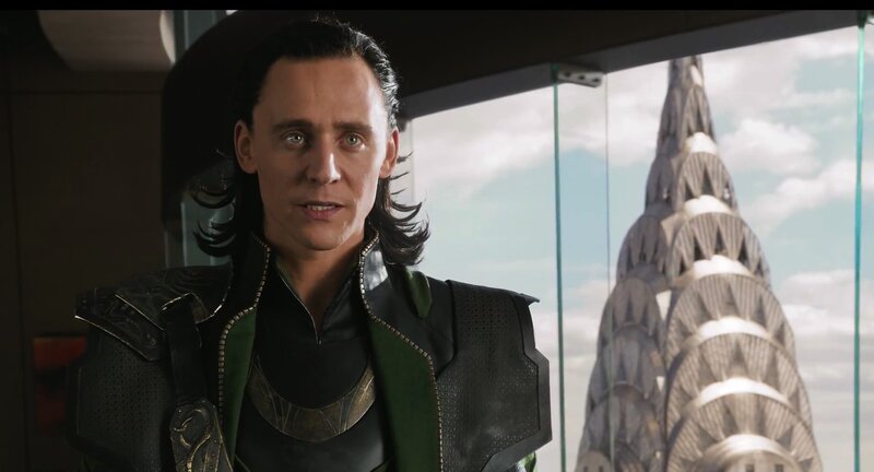 Loki in a modern city