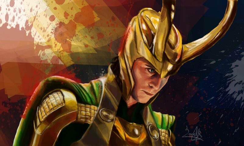 Loki in Golden Armor — Gold