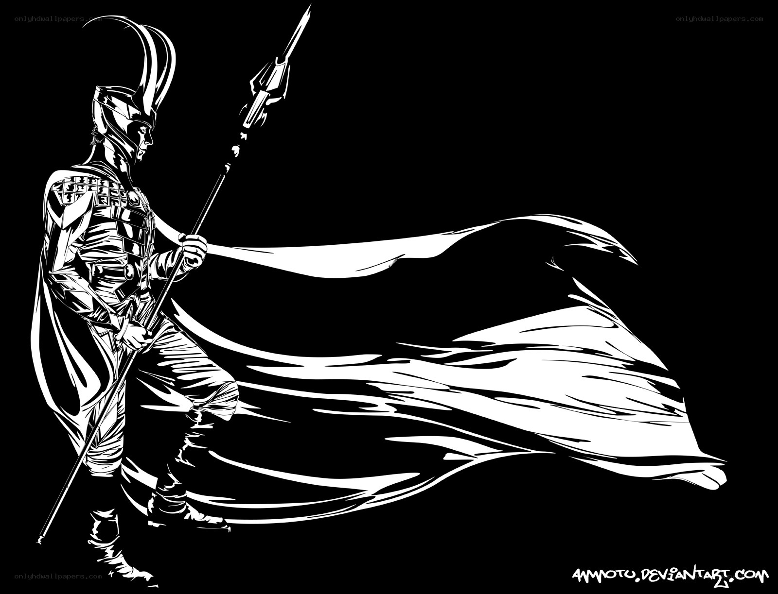 Loki warrior with spear