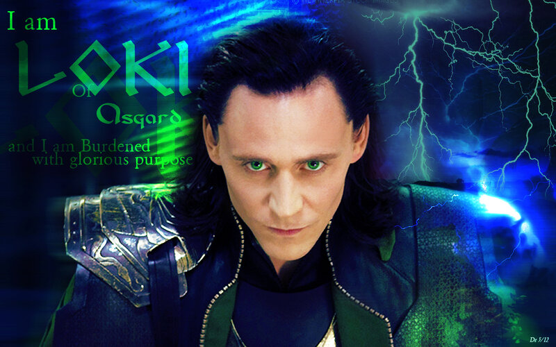 Loki with Green Eyes