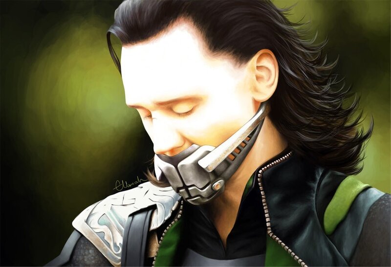Loki with Mask