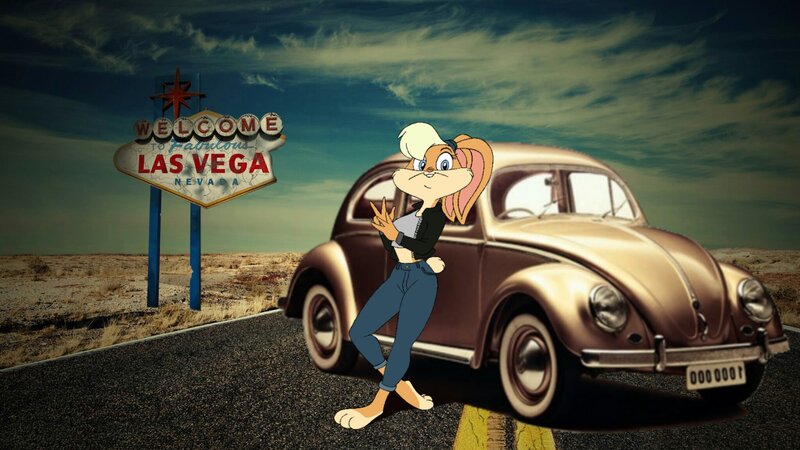 Lola Bunny by Car