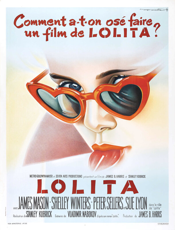 Lolita movie poster